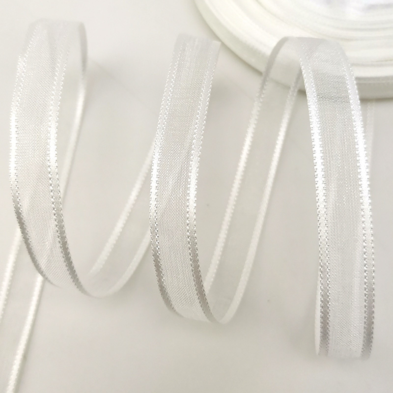 (50 Yards/roll) 3/8'' (10mm) B - огляд і ціна Ribbon Organza Roll