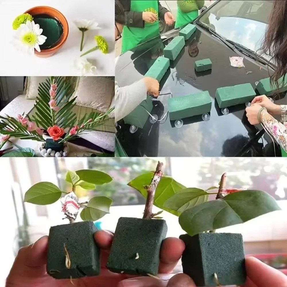 Green Flower Arrangement Foam  - огляд і ціна Bouquet Holder Foam