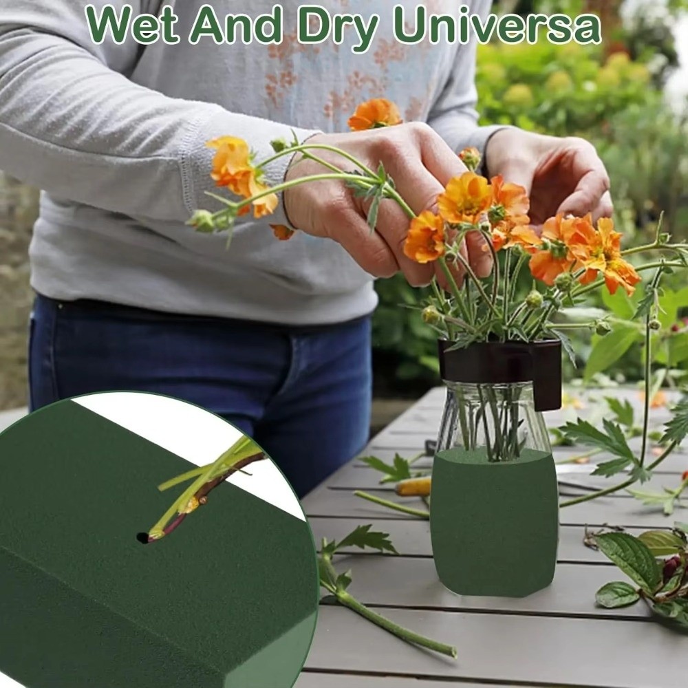 Green Flower Arrangement Foam  - огляд і ціна Bouquet Holder Foam