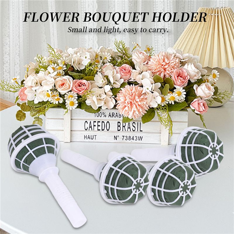 ABUL-8 Pack Foam Floral Handle - огляд і ціна Bouquet Holder Foam