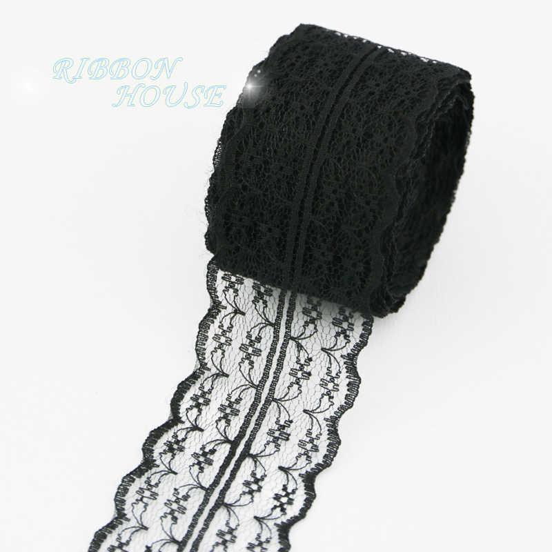 (5 Yards/Roll) 45mm White Lace - огляд і ціна Ribbon Organza Roll