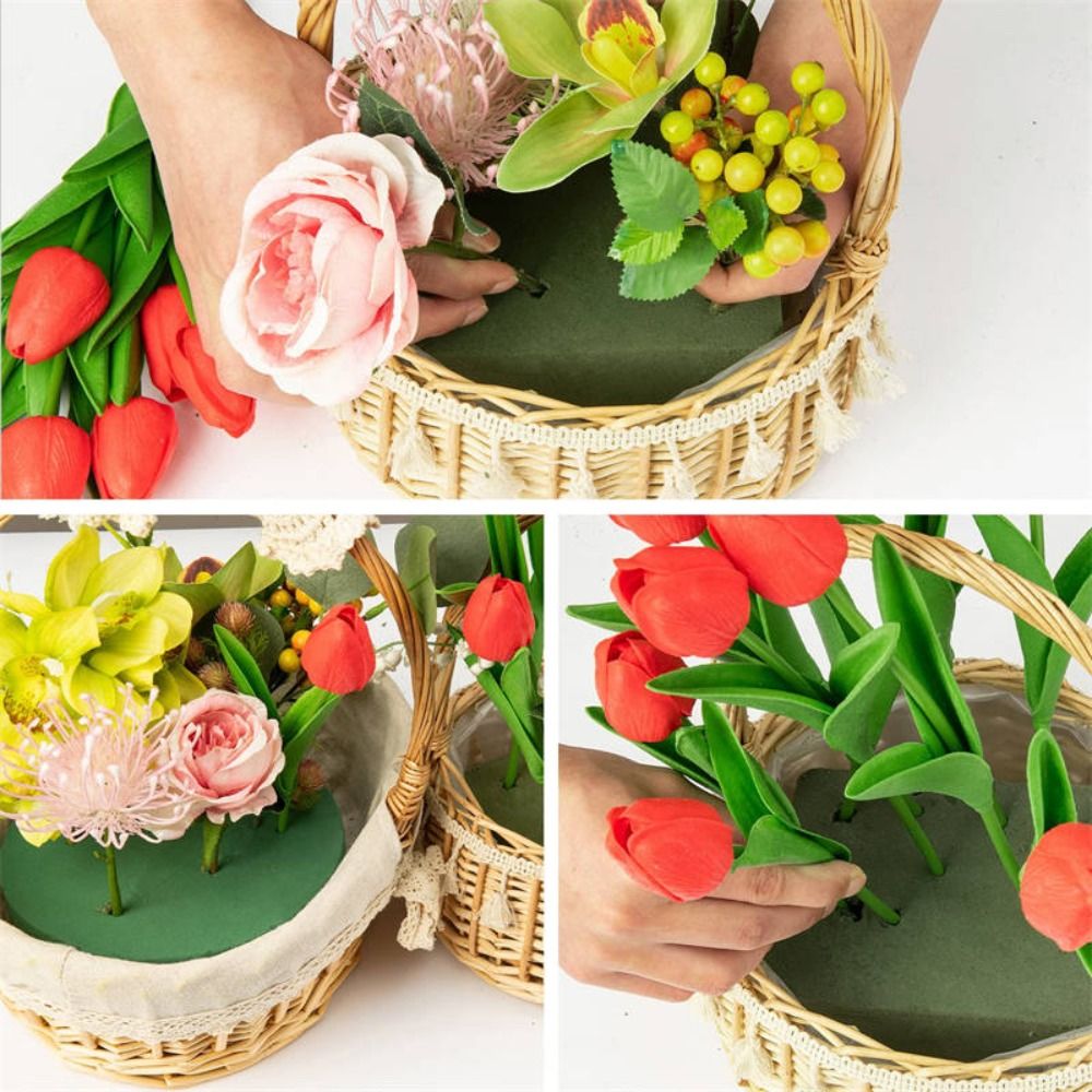 Round DIY Florist Flower Mud P - огляд і ціна Bouquet Holder Foam