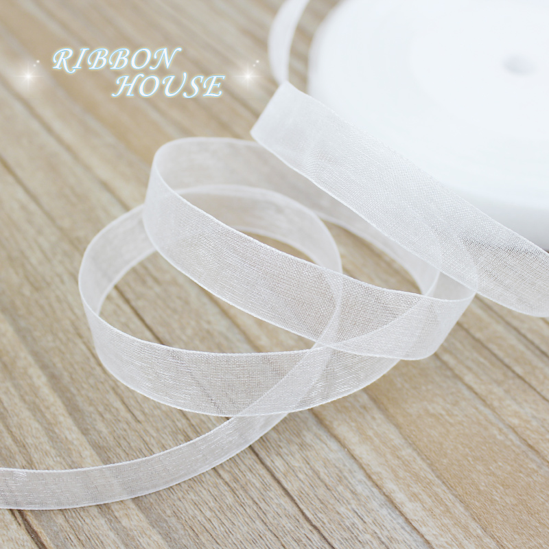 (50 yards/roll) 12/15/20/25/40 - огляд і ціна Ribbon Organza Roll