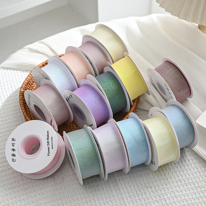 10Yards Roll 4CM Colorful Orga - огляд і ціна Ribbon Organza Roll