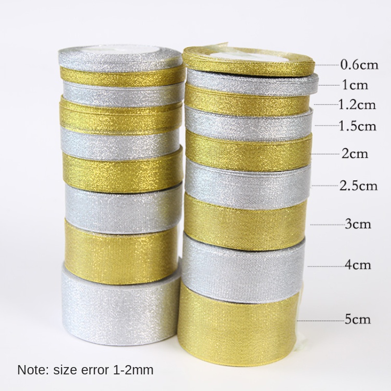 Gold/Silver Organza Onion Ribb - огляд і ціна Ribbon Organza Roll