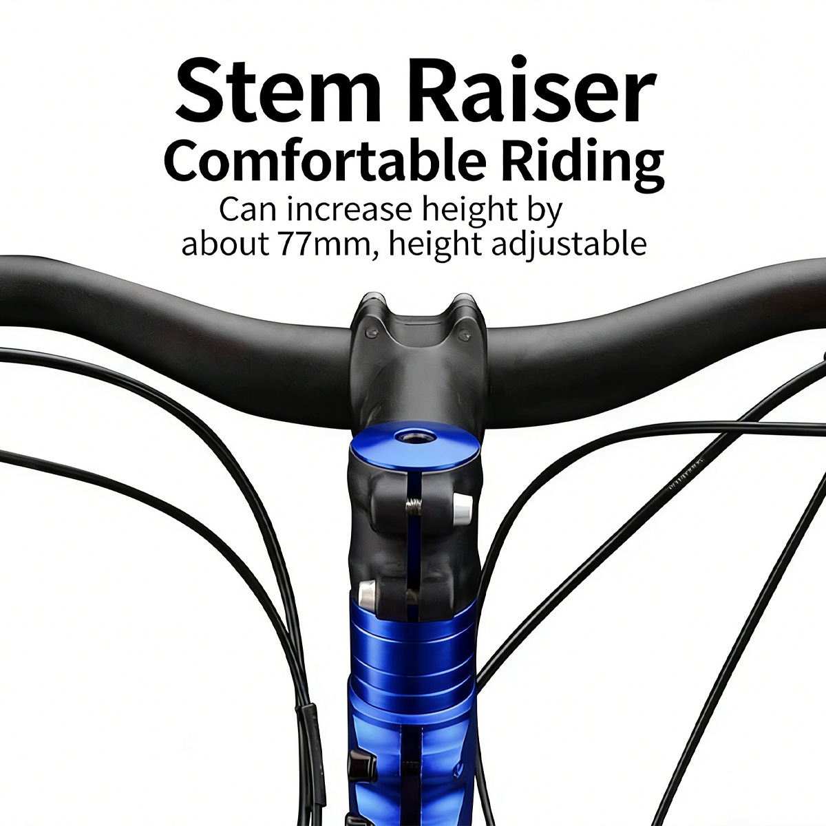 1pc Bicycle Stem Riser Head Tu - огляд і ціна Stem Extender Tube