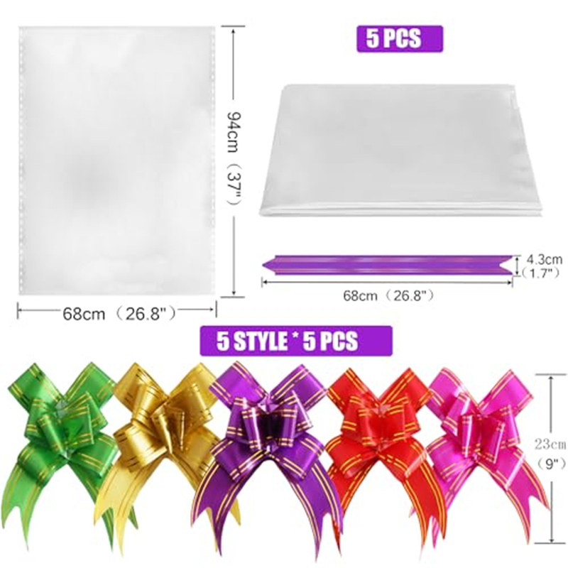 Big Clear Cellophane Wrap For  - огляд і ціна Cellophane Wrap Clear