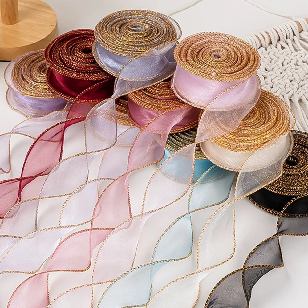 10 Yards/Roll Organza Ribbon w - огляд і ціна Ribbon Organza Roll