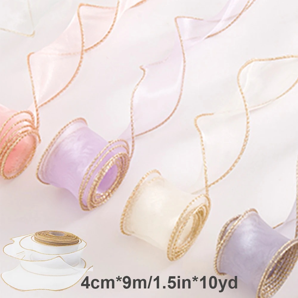 10 Yards/Roll Organza Ribbon w - огляд і ціна Ribbon Organza Roll