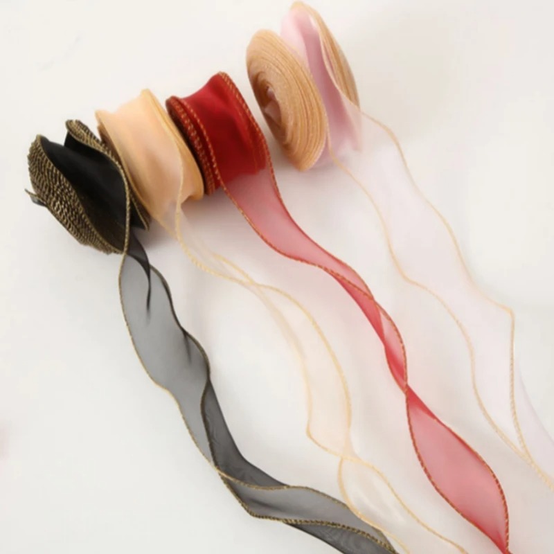 10 Yards/Roll Organza Ribbon w - огляд і ціна Ribbon Organza Roll