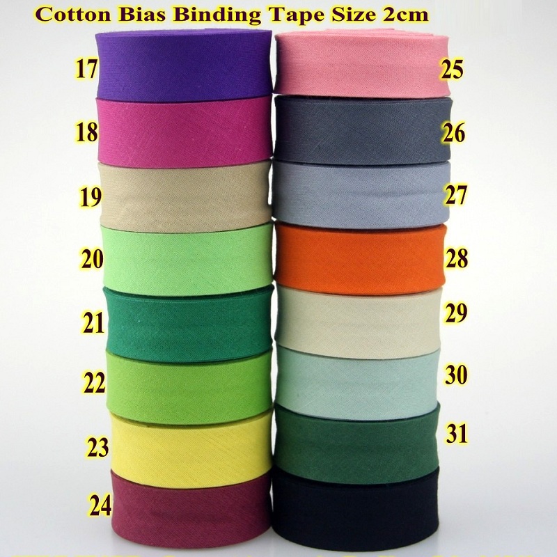 22m/Roll 100% Cotton Bias Tape - огляд і ціна Ribbon Organza Roll