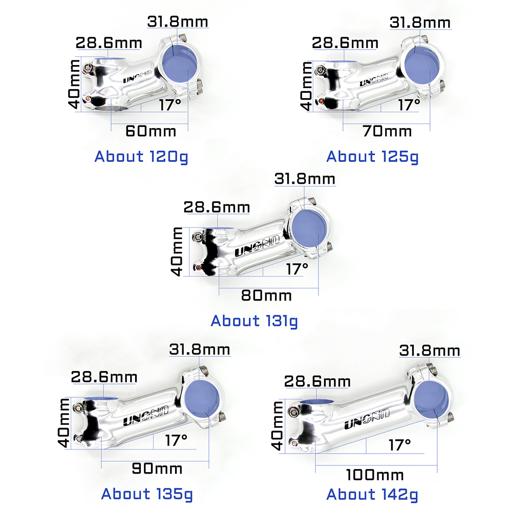 UNO Road Bike Stem 17 Degree M - огляд і ціна Stem Extender Tube