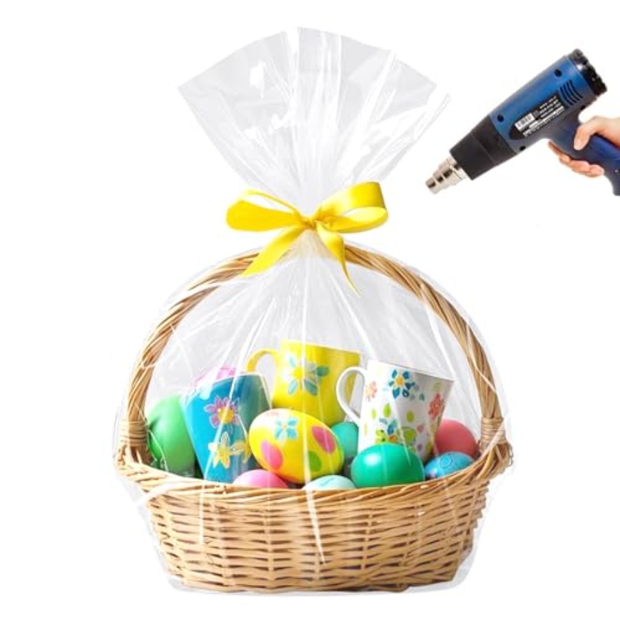 Easter Basket Cellophane Shrin - огляд і ціна Cellophane Wrap Clear