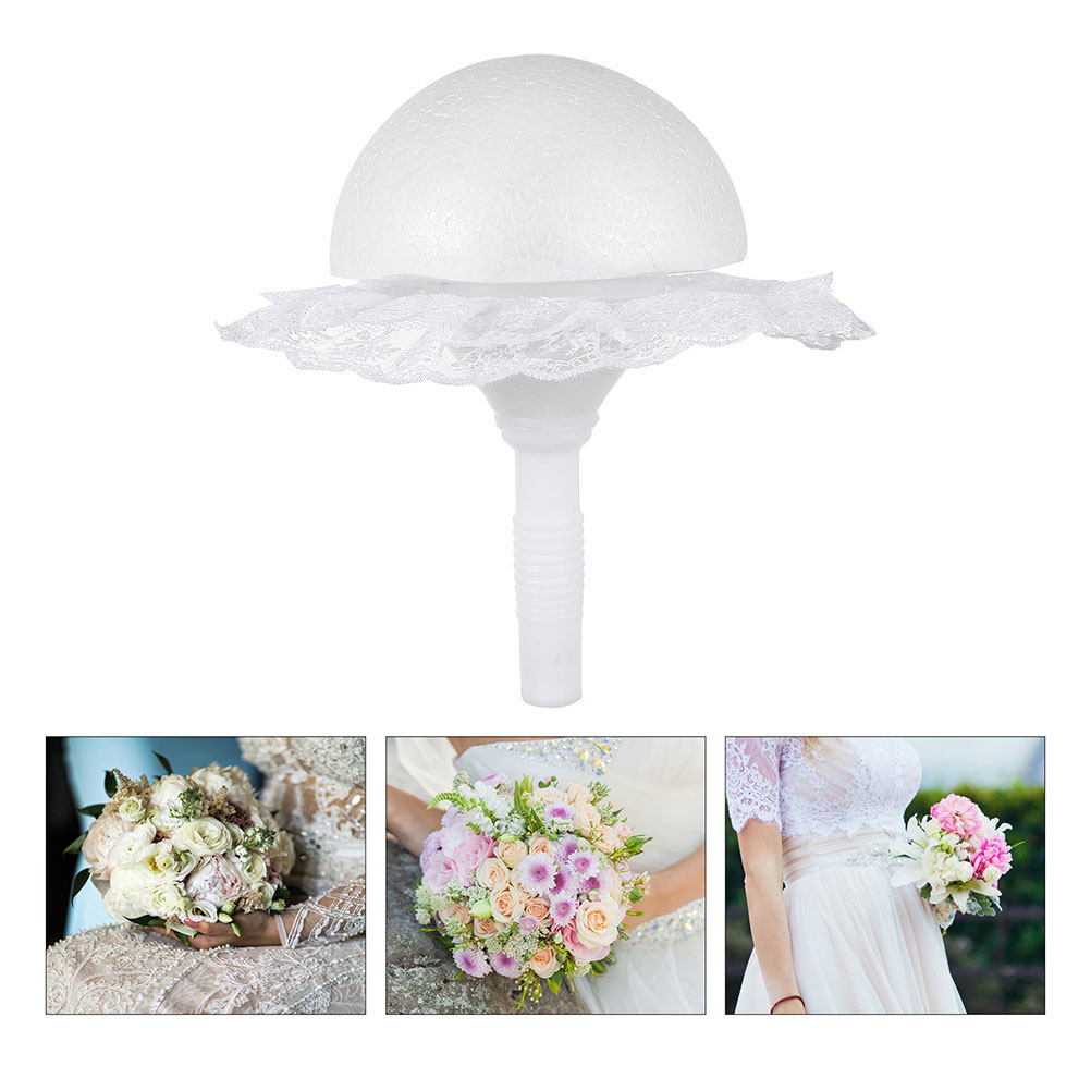 1Set Half Ball Foam Bouquet Ho - огляд і ціна Bouquet Holder Foam
