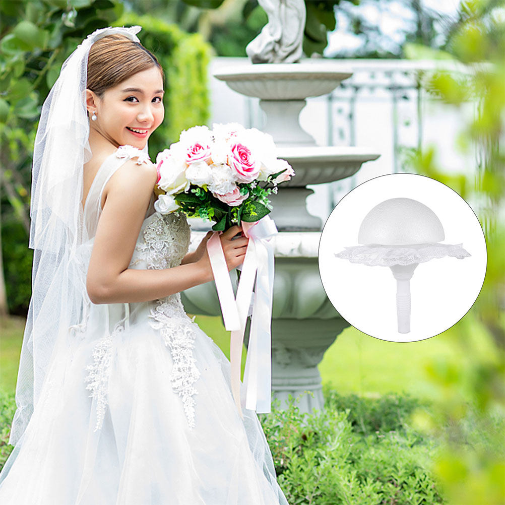1Set Half Ball Foam Bouquet Ho - огляд і ціна Bouquet Holder Foam