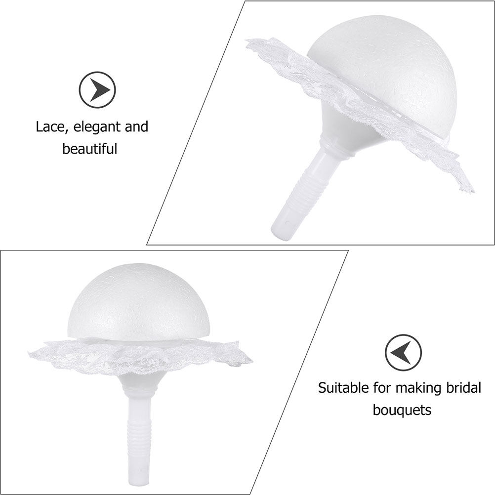 1Set Half Ball Foam Bouquet Ho - огляд і ціна Bouquet Holder Foam